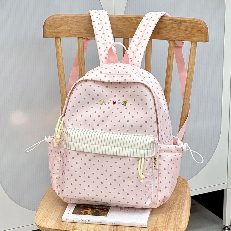 Lässiger Sternenbedruckter Rucksack Karnz