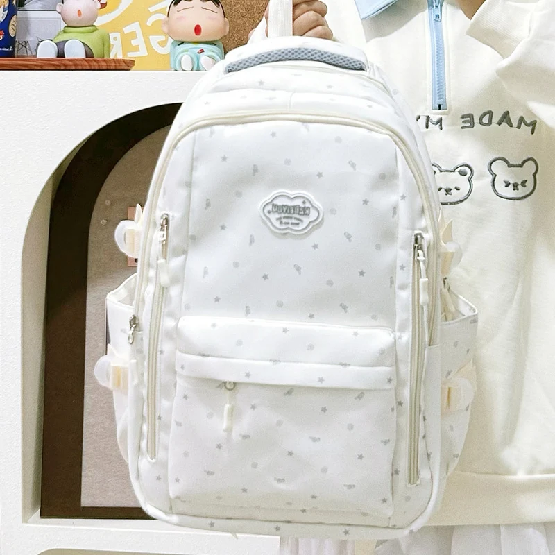 Lässiger Sternen-Print-Rucksack Karnz