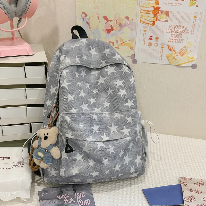 Lässiger Sternen-Print Rucksack Karnz 1791205441