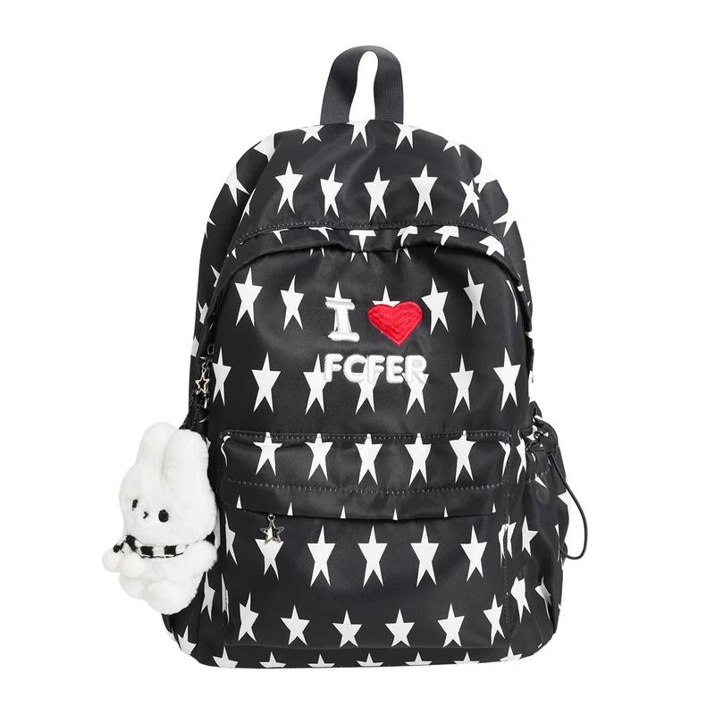 Lässiger Rucksack mit Sternmuster Karnz