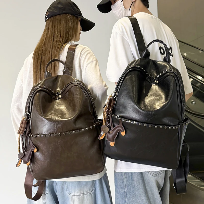 Legere Leder-Rucksack Karnz