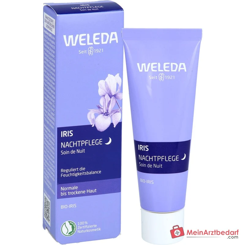 Weleda Iris Nachtpflege Creme, 30 ml
