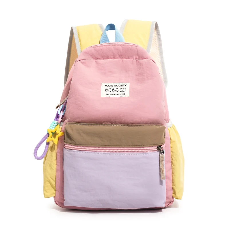 Farbblock Casual Rucksack Karnz
