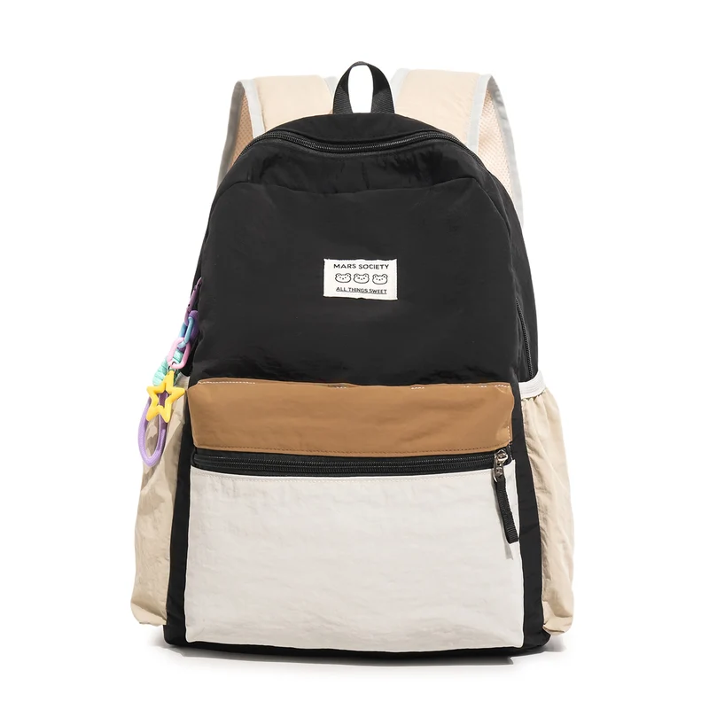 Farbblock Casual Rucksack Karnz