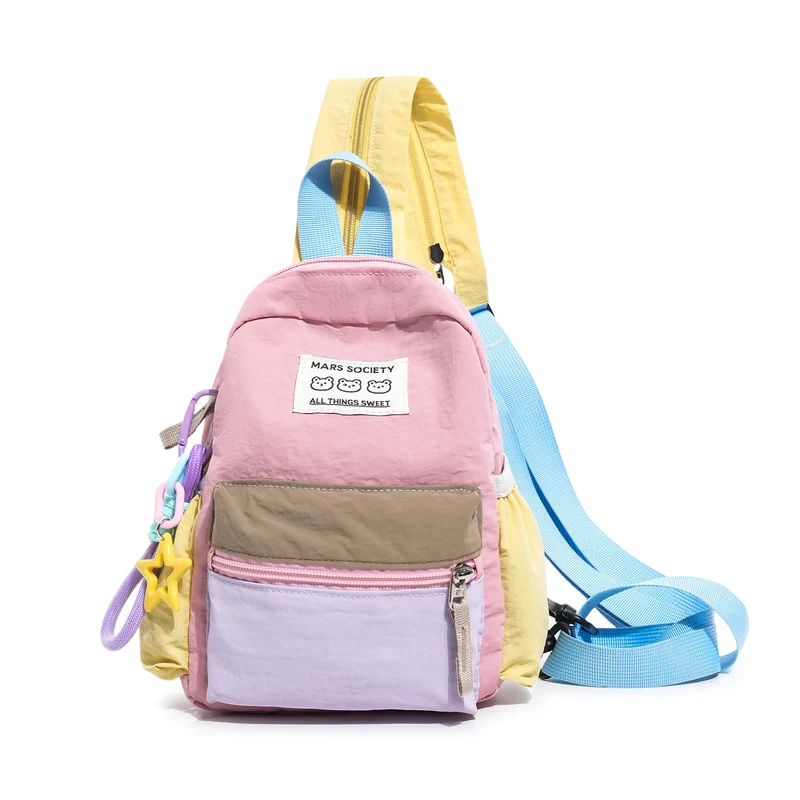 Farbblock Casual Rucksack Karnz