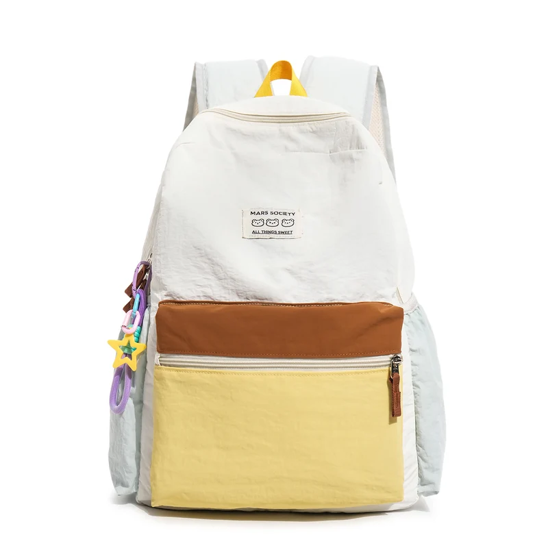 Farbblock Casual Rucksack Karnz