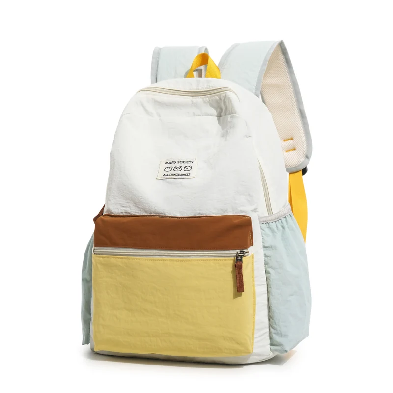 Farbblock Casual Rucksack Karnz