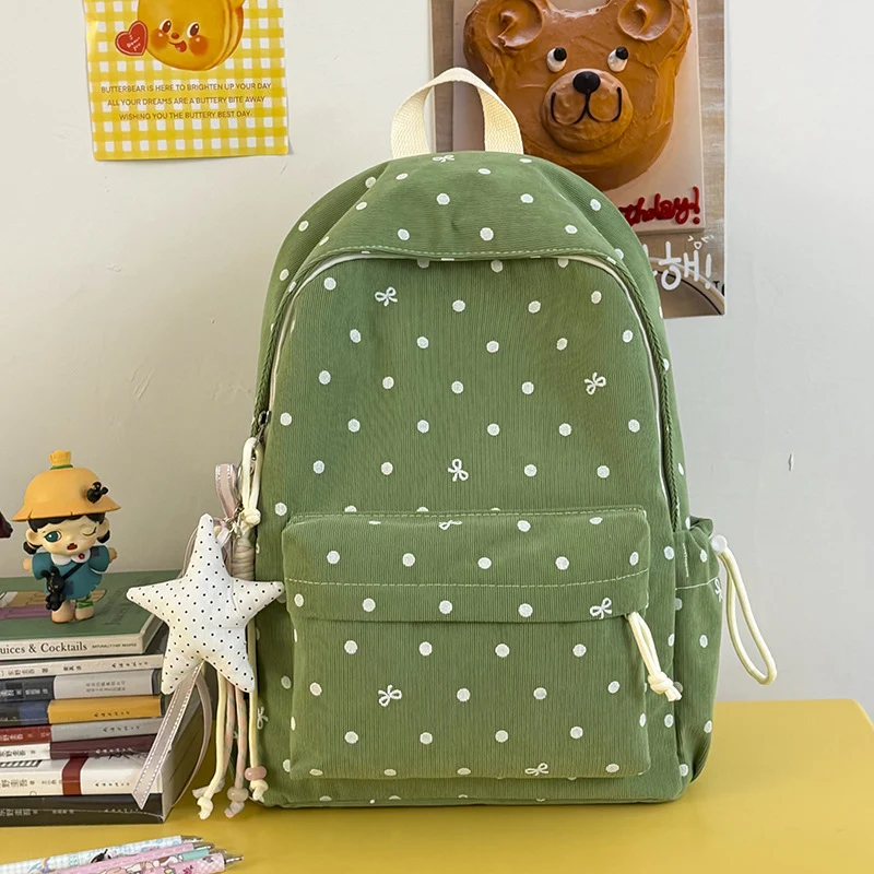 Lässiger gepunkteter Rucksack Karnz