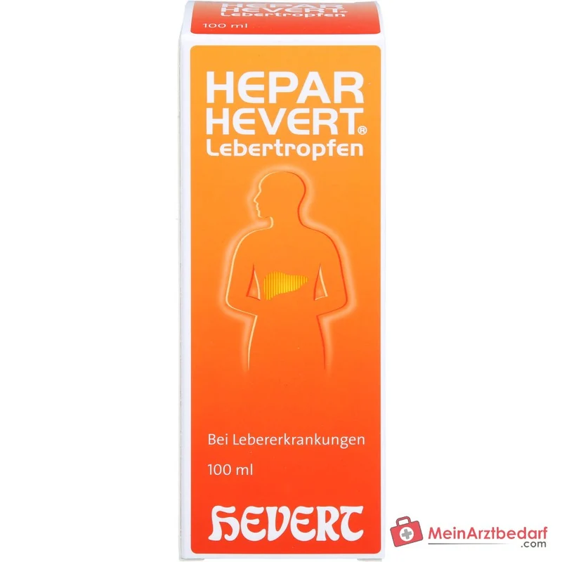 Hevert Hepar Lebertropfen, 100 ml