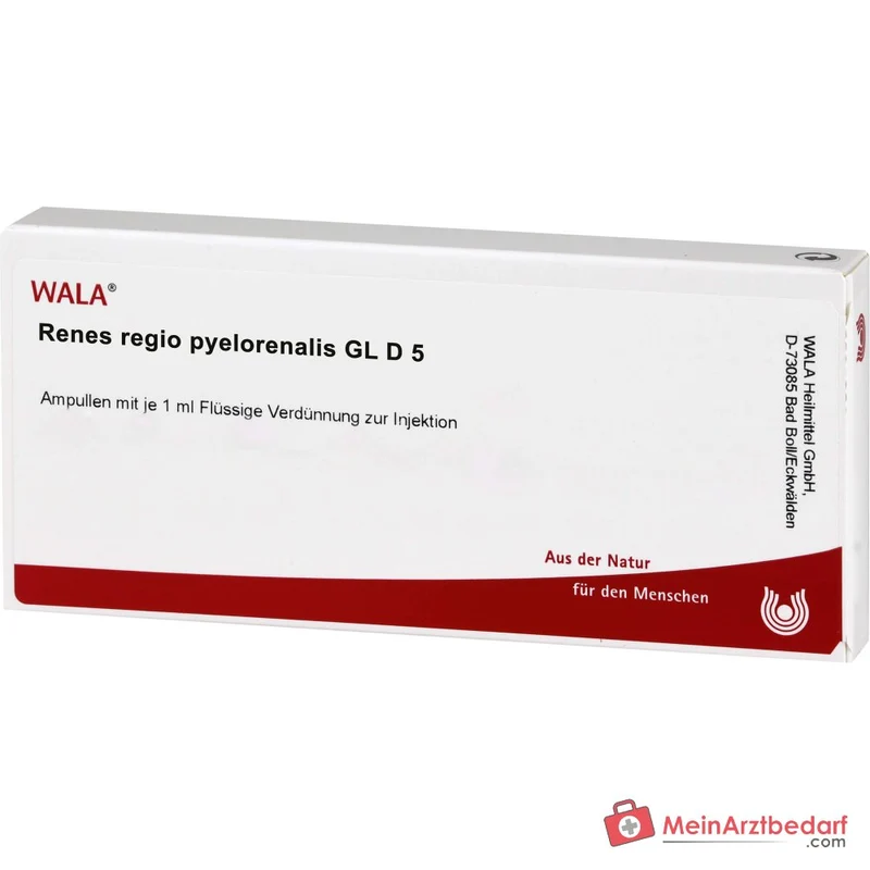 WALA Renes, regio pyelorenalis Gl D5 Ampullen, 10 Stück