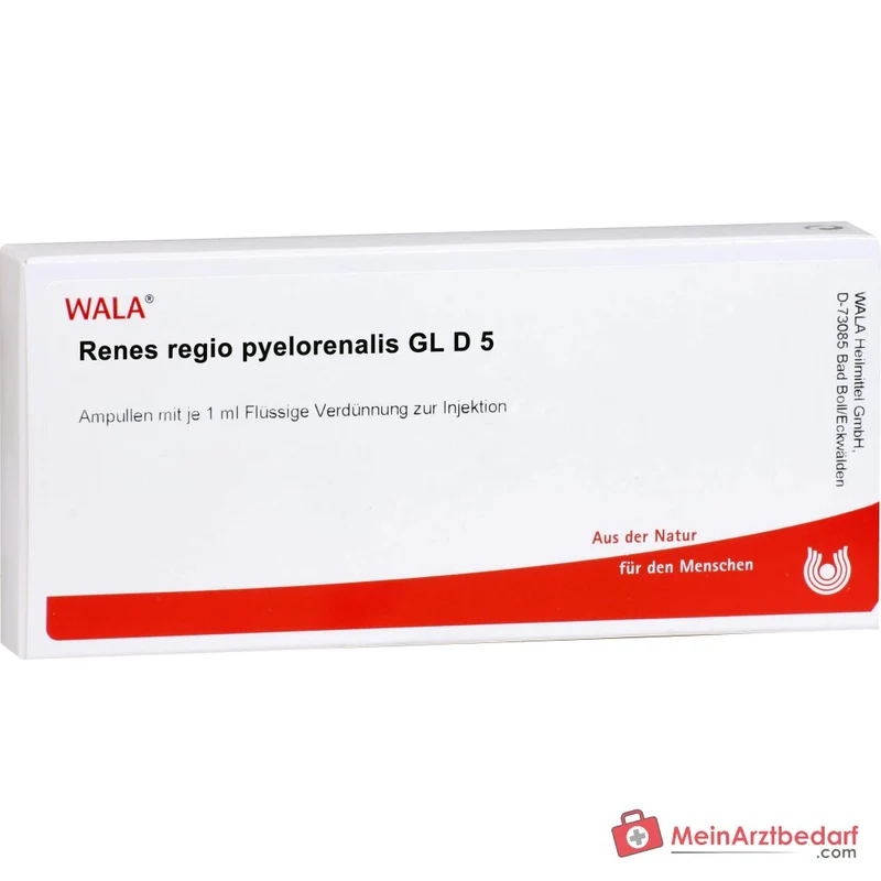 WALA Renes, regio pyelorenalis Gl D5 Ampullen, 10 Stück