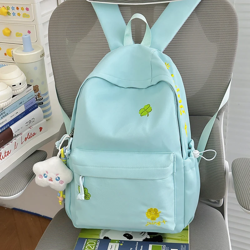 Casual Multi-Pocket Rucksack mit lustigen Akzenten Karnz