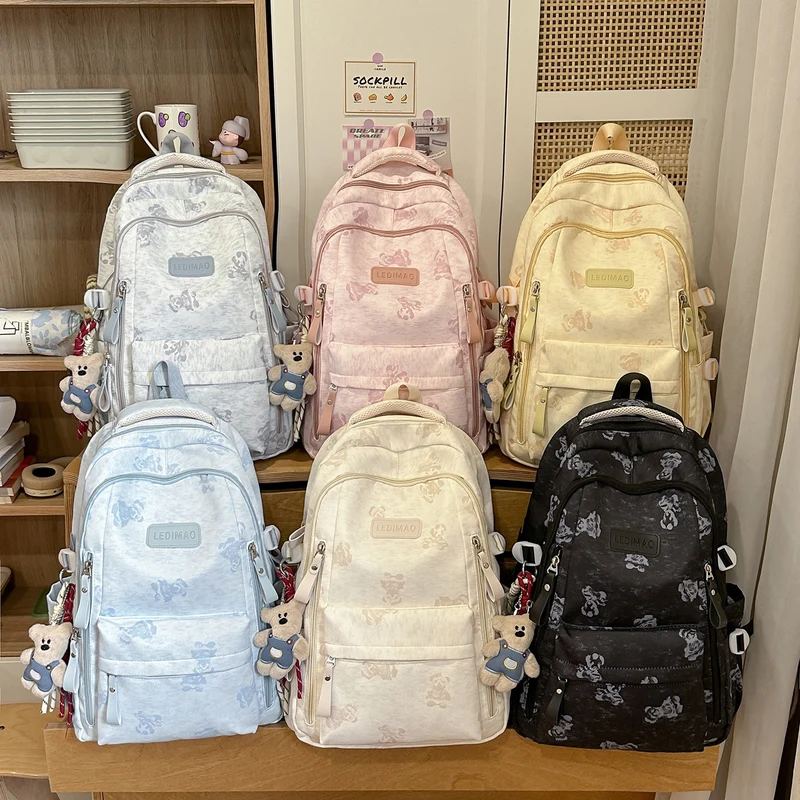 Lässiger Multi-Fach Schulrucksack Karnz