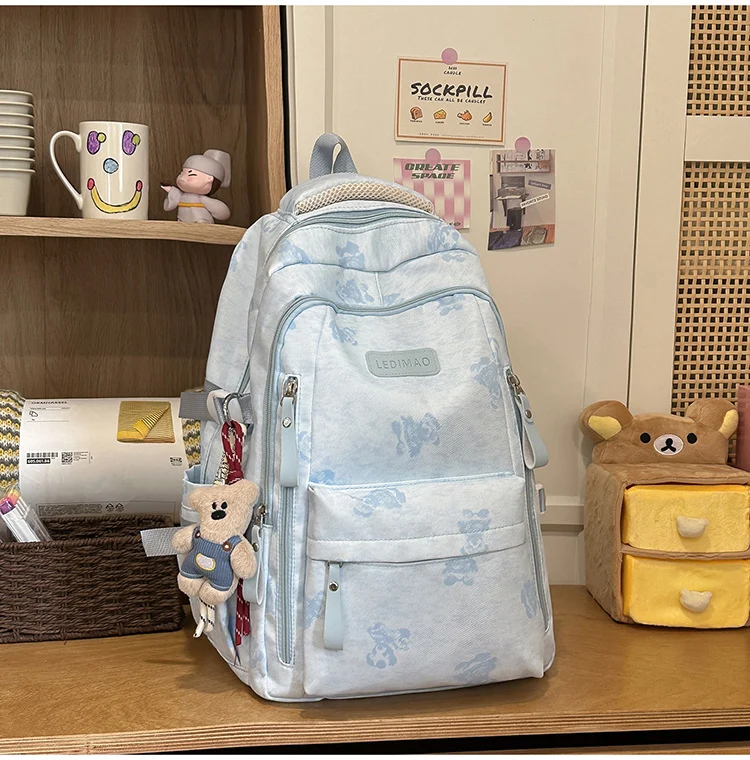 Lässiger Multi-Fach Schulrucksack Karnz