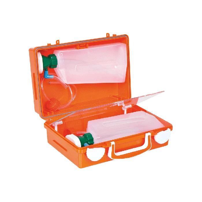 Kombi-Set Augenspülstation QUICK-CD orange | Packung (1 Stück)