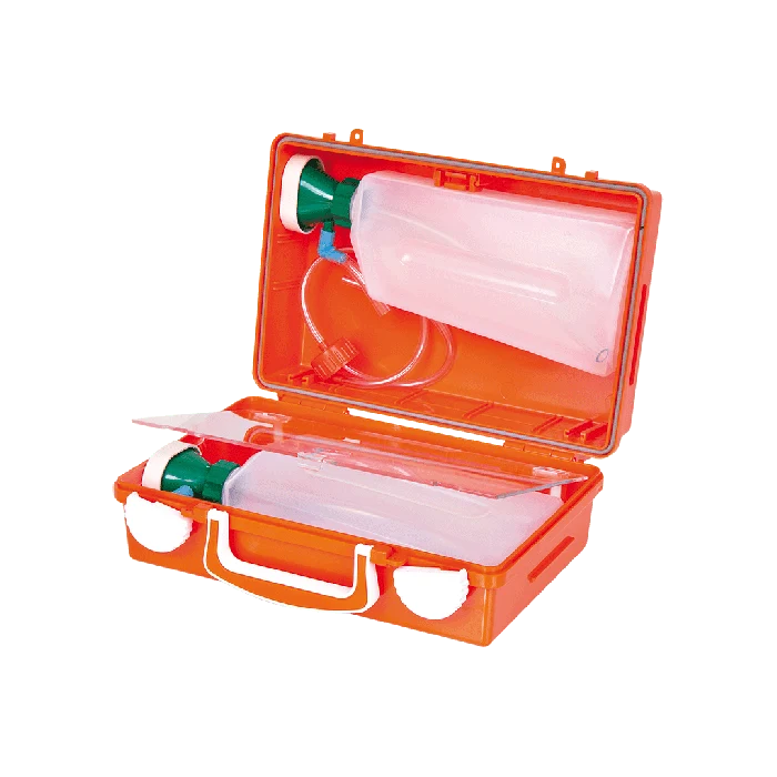 Kombi-Set Augenspülstation QUICK-CD orange | Packung (1 Stück)