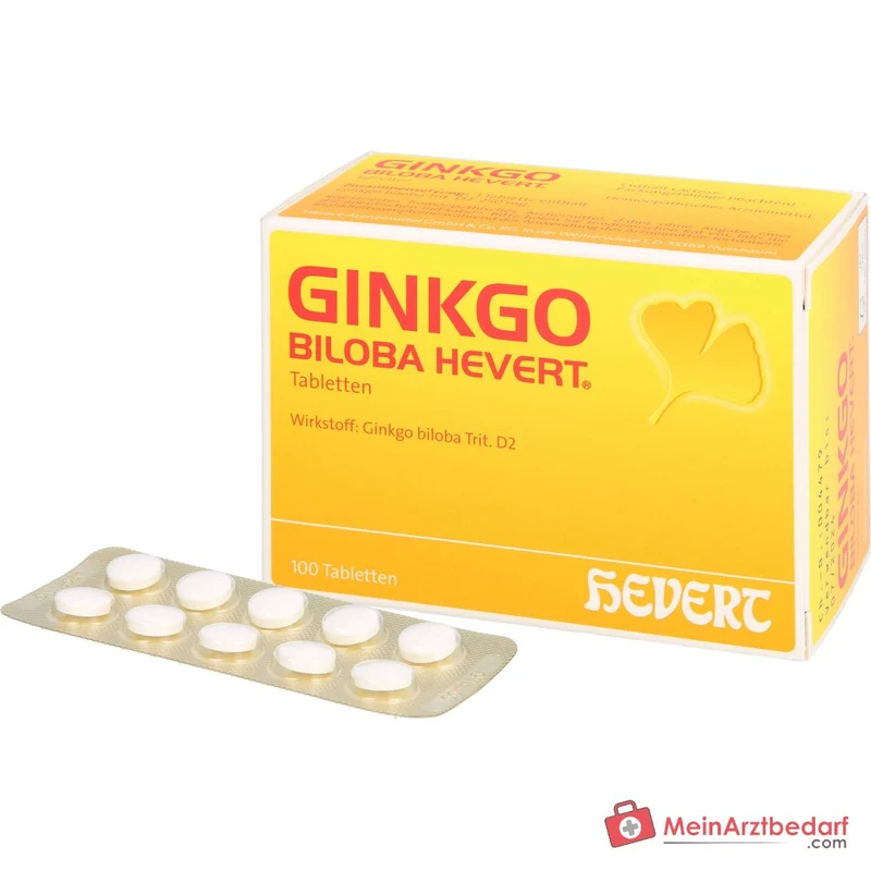 Hevert Ginkgo Biloba Tabletten, 100 St.