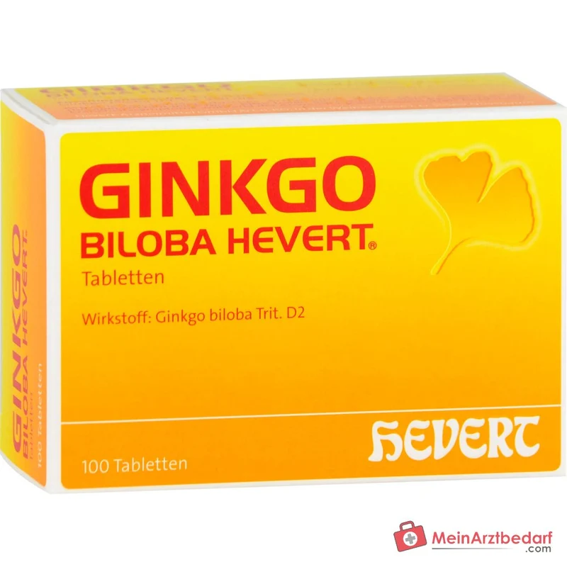Hevert Ginkgo Biloba Tabletten, 100 St.