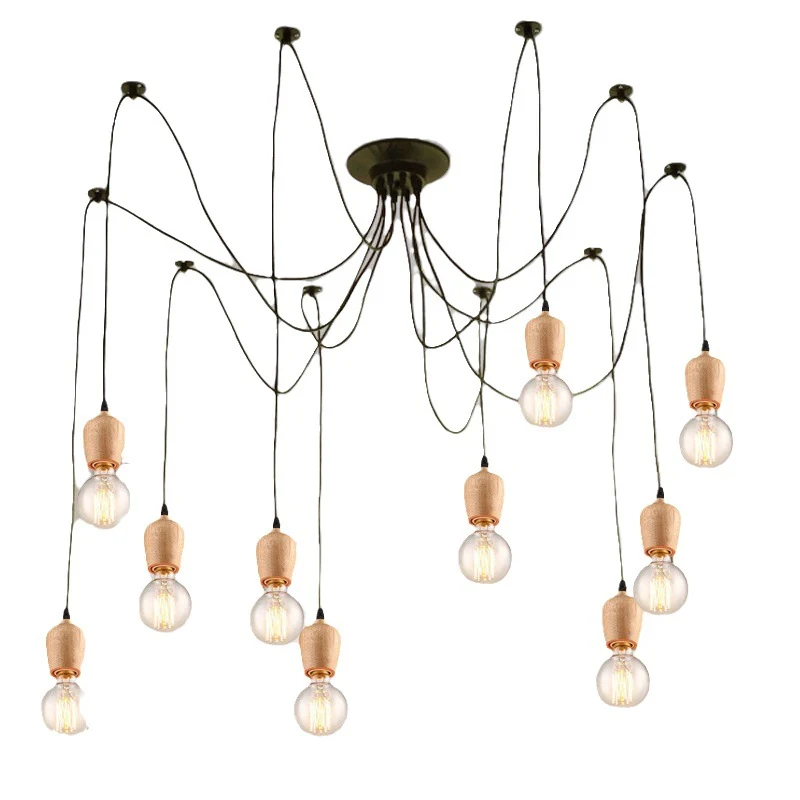 Bohemian Multi-Glühbirnen Pendelleuchte