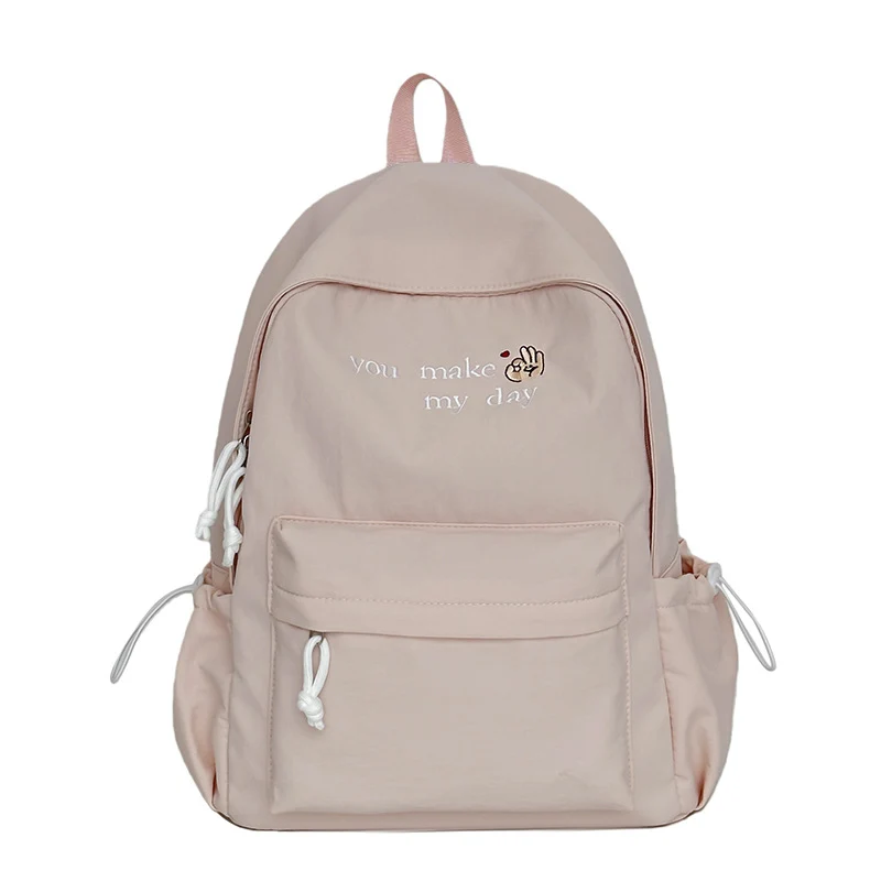 Lässiger bestickter Mini-Rucksack Karnz
