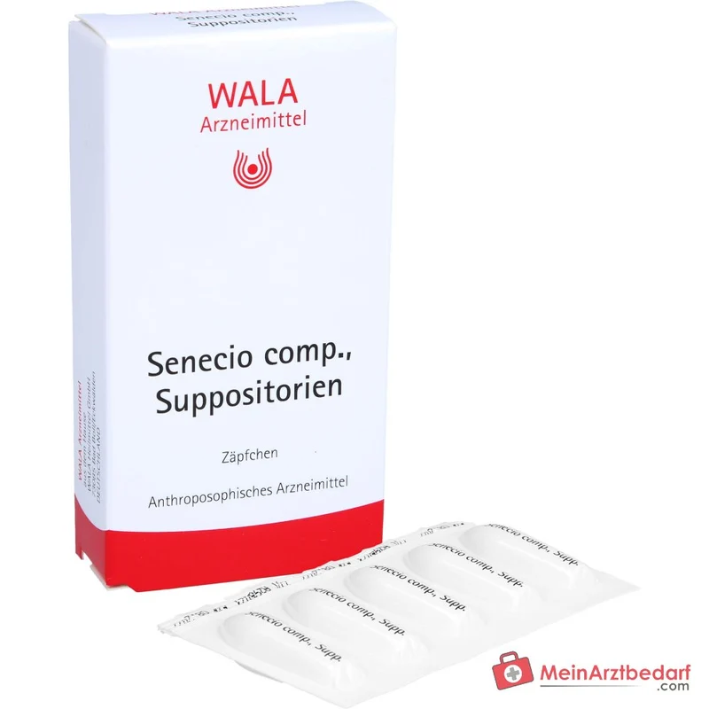 WALA Senecio comp. Suppositorien, 10 St.