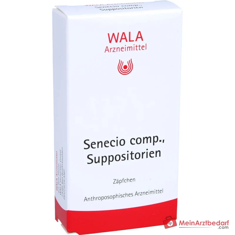 WALA Senecio comp. Suppositorien, 10 St.