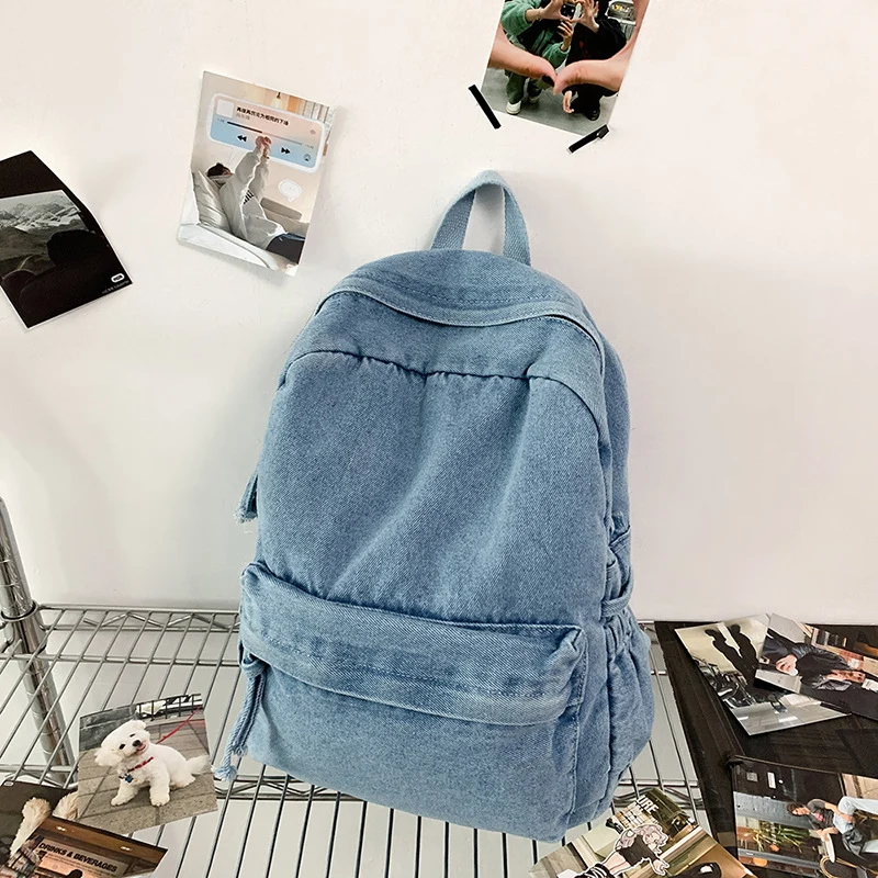 Lässiger Denim-Rucksack Karnz 1791204530