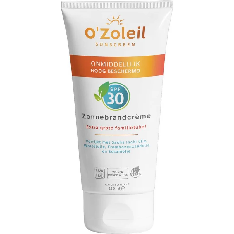 O'Zoleil Zonnebrandcrème Familieverpakking SPF30 250 ml