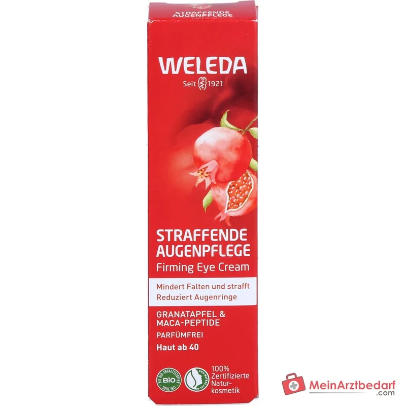 Weleda Straffende Augenpflege Granatapfel & Maca-Peptide, 12 ml