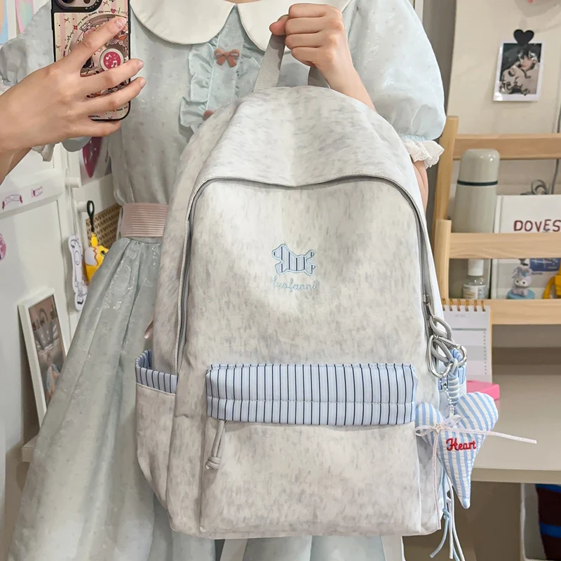 Lässiger Canvas Rucksack Karnz