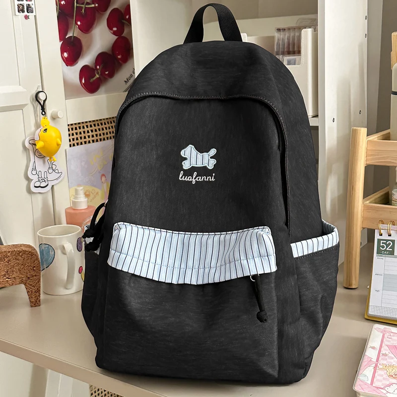 Lässiger Canvas Rucksack Karnz