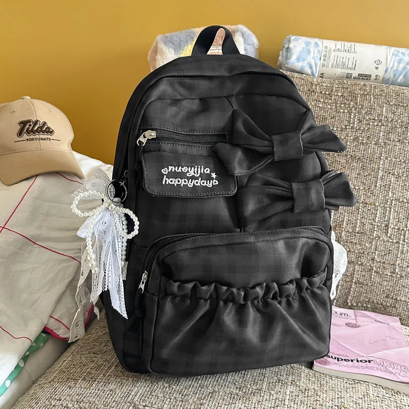 Bogen-verzierte lässige Rucksack Karnz
