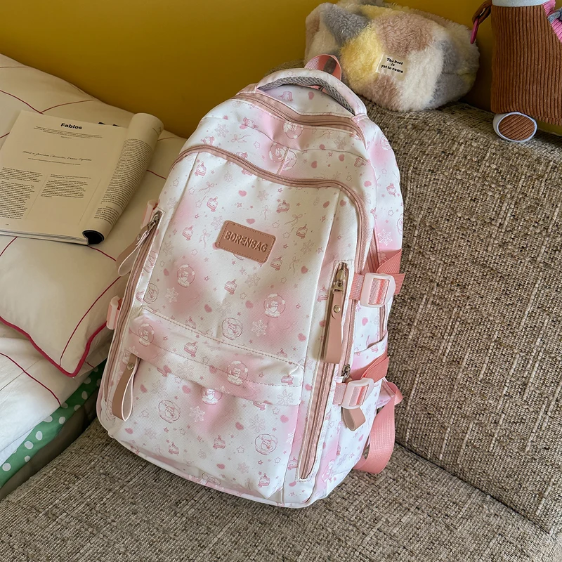 Künstlerisch gemusterter Rucksack Karnz