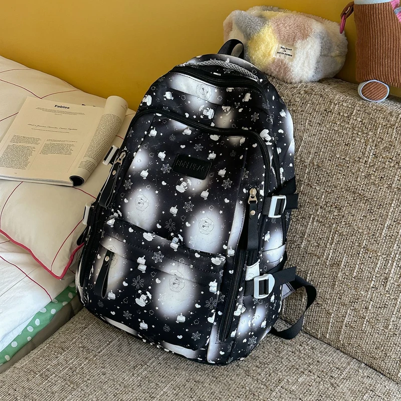 Künstlerisch gemusterter Rucksack Karnz