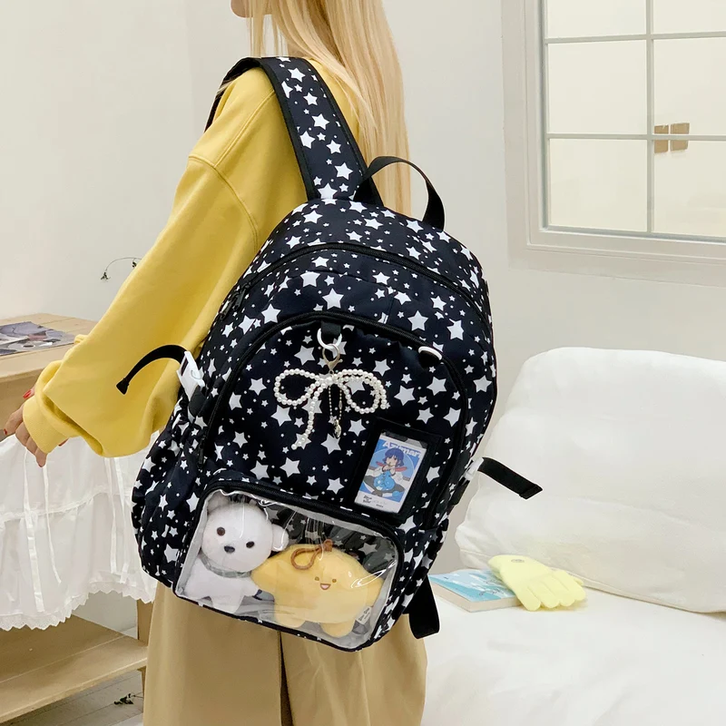 Abenteuerlicher Sternenmuster-Rucksack Karnz