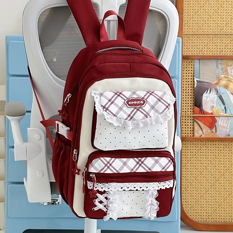 Verspielter Rucksack mit Mehrfachfach-Design Karnz