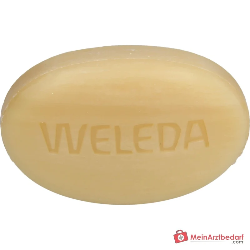 Weleda Feste Duschpflege Lavender & Vetiver mit Bio-Sheabutter, 75 g
