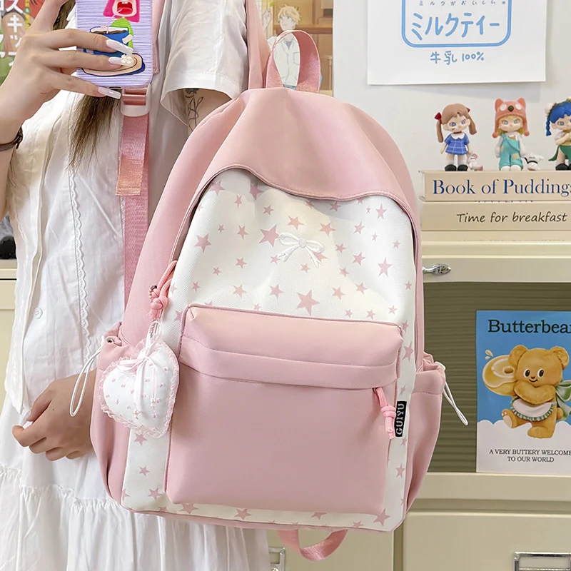 Cartoon-Themen Stern-Muster Rucksack Karnz