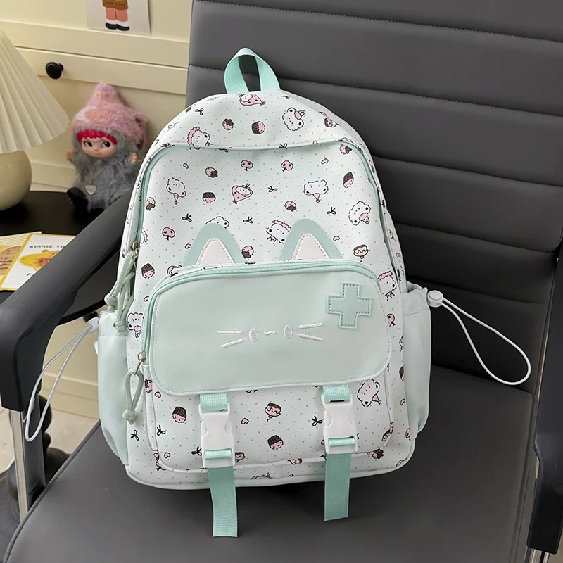 Cartoon-Themen Katzenohren Rucksack Karnz
