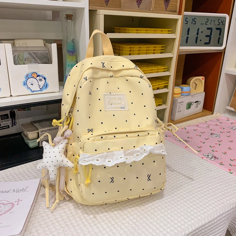 Adorable Polka Dot Rucksack Karnz