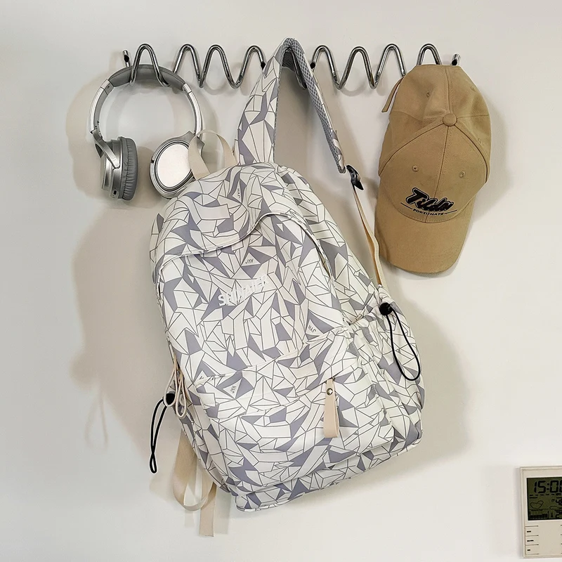 Geometrisches Muster Lässiger Rucksack Karnz