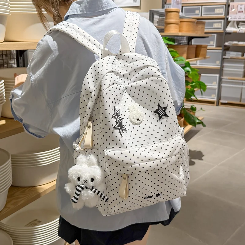 Fun-Themen-Polka-Dot-Rucksack Karnz