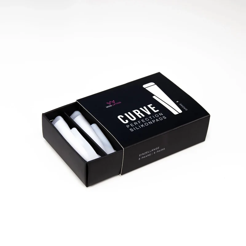 MISS LASHES Curve Perfektion Silikonpads 5 Paare verschiedene Größen