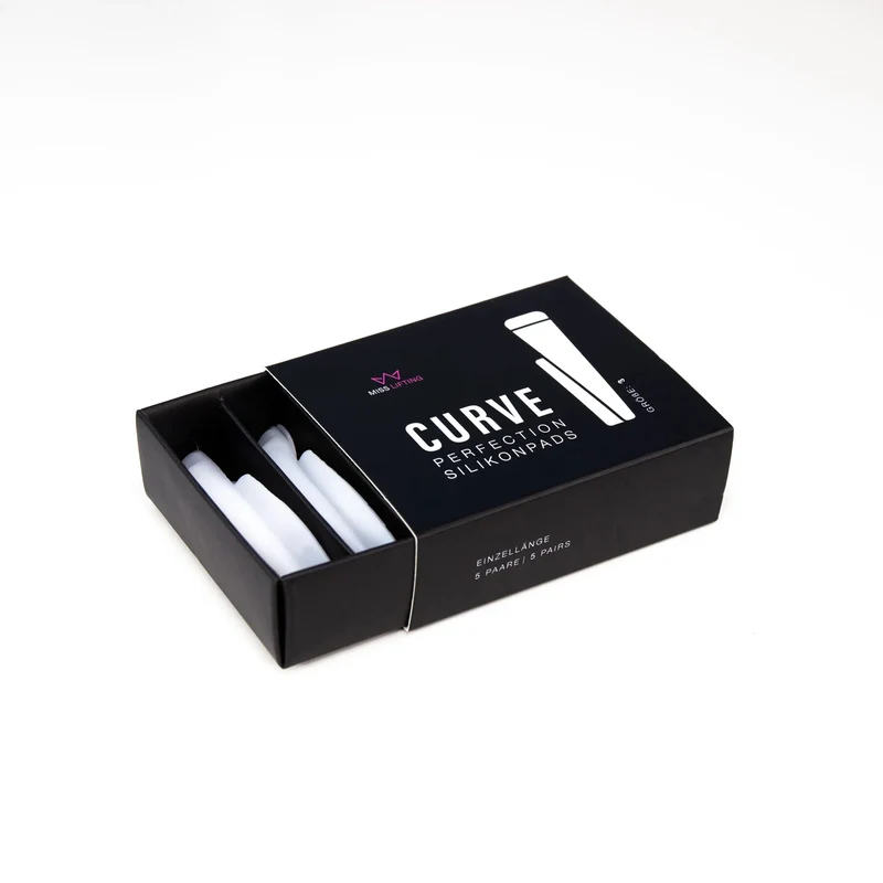 MISS LASHES Curve Perfektion Silikonpads 5 Paare verschiedene Größen