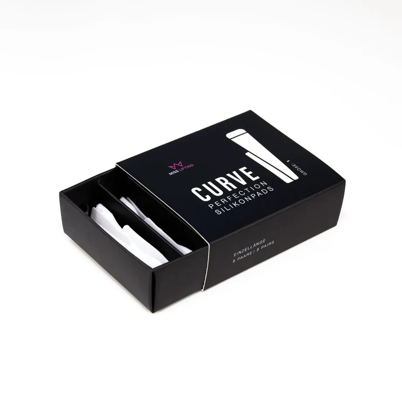 MISS LASHES Curve Perfektion Silikonpads 5 Paare verschiedene Größen