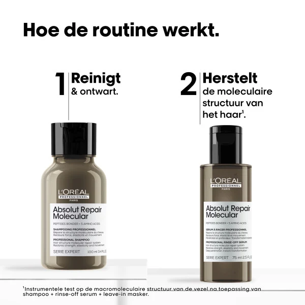 L'Oréal Professionnel Serie Expert Absolut Repair Molecular Mini Duo Kit