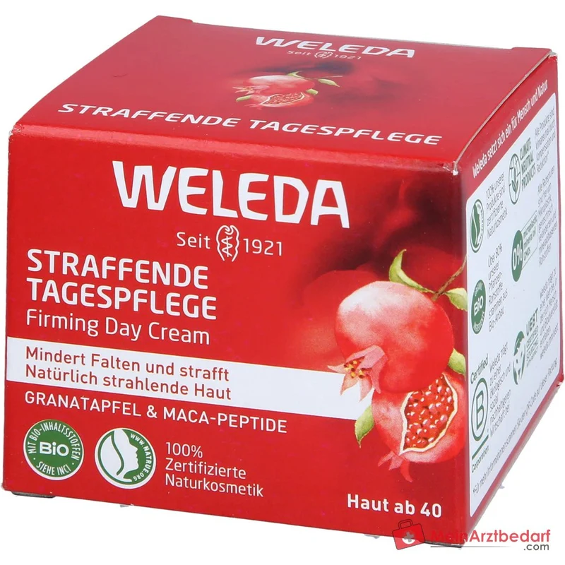 Weleda Straffende Tagespflege Granatapfel & Maca-Peptide, 40 ml
