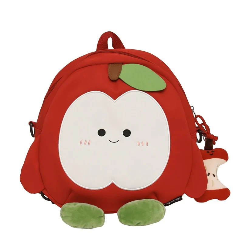 Cartoon Fruit-Themed Plüsch Rucksack Karnz