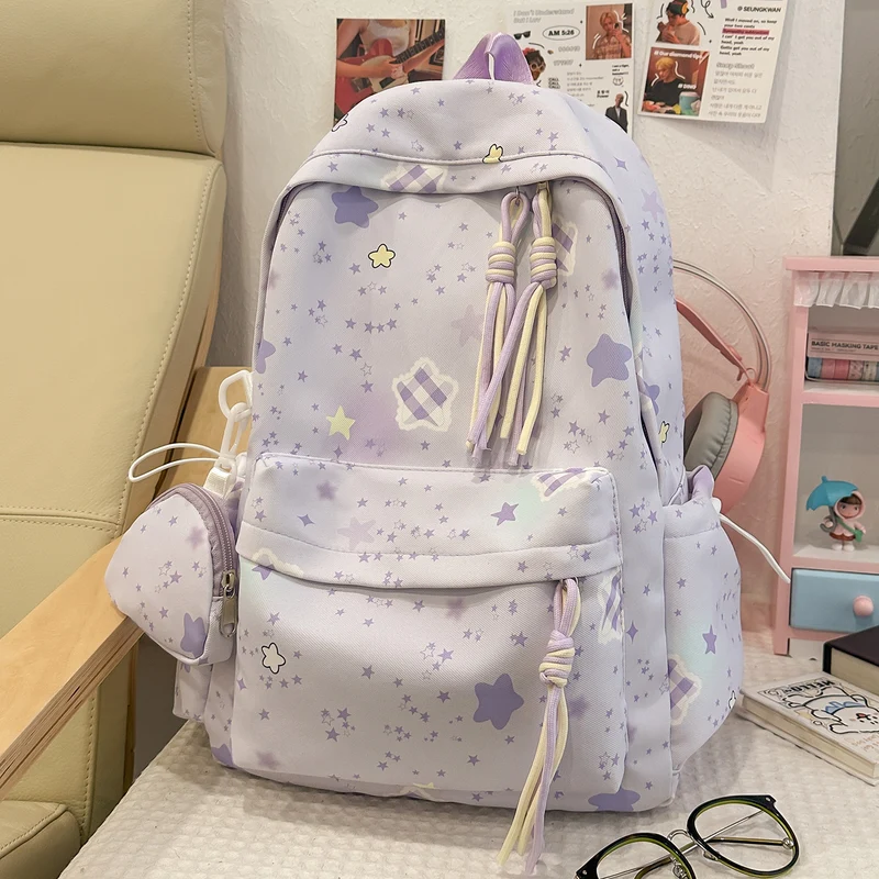 Cartoon-verzierte lässige Rucksack Karnz