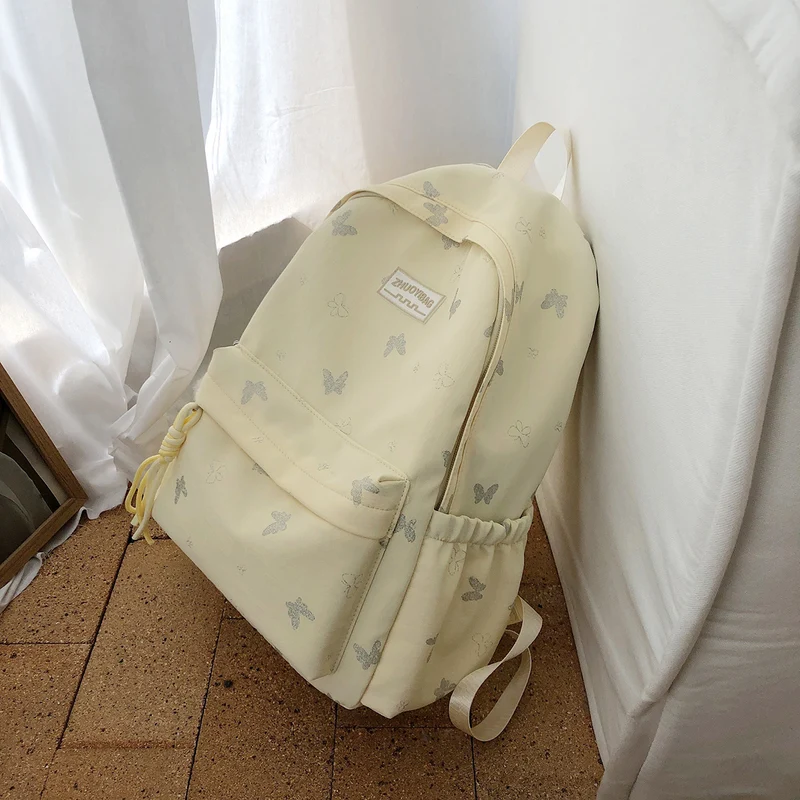 Schmetterlingsdruck Casual Rucksack Karnz